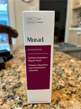 Murad Hydration Cellular Repair Mask - Berry Purple & White